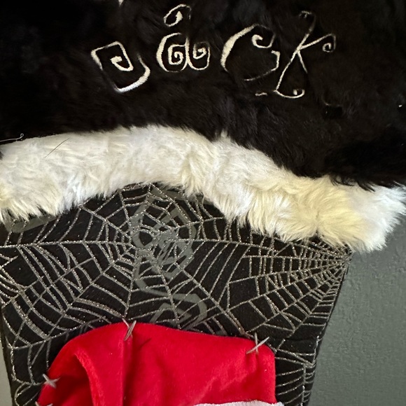 Jack Skellington Santa Stocking - Picture 4 of 4